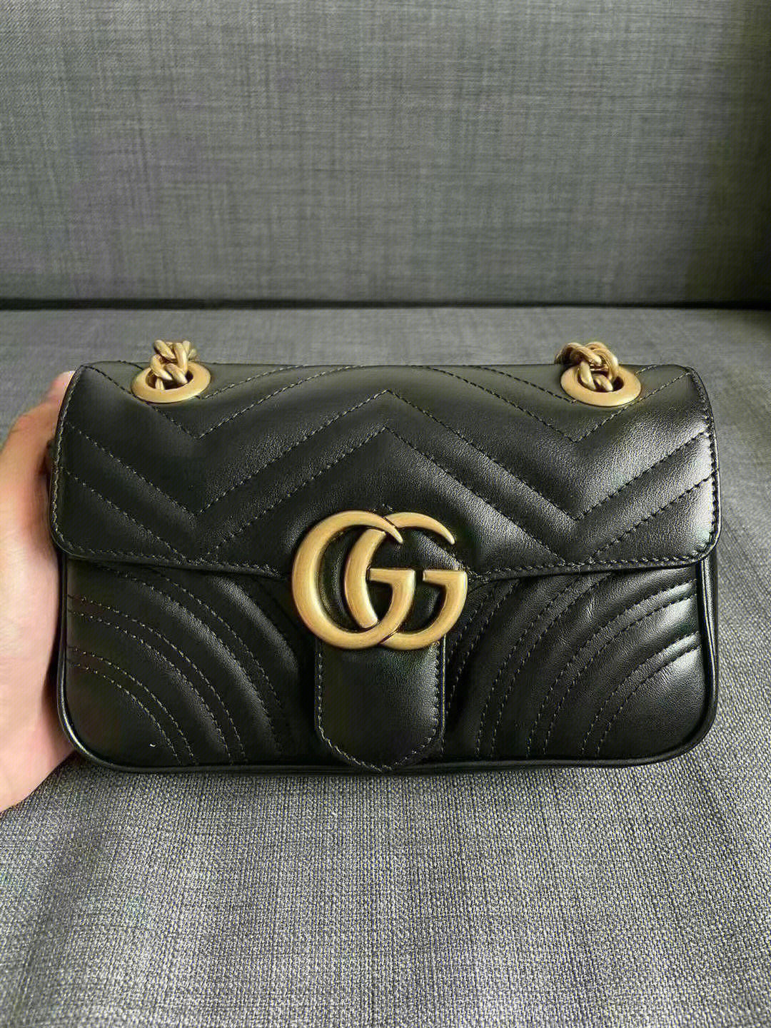 gucciggmarmontmini号金标22cm