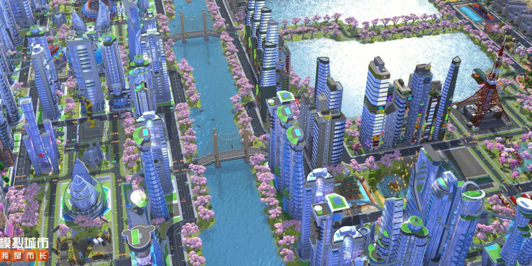 模拟城市布局