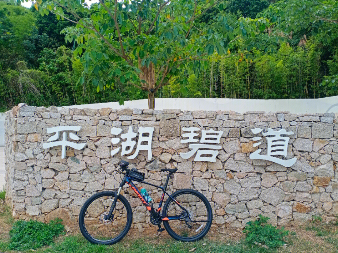 我的骑行日志平湖生态园
