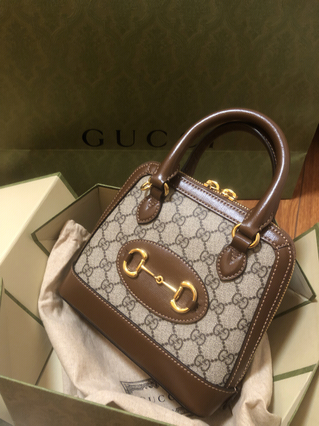 买给自己的gucci1955贝壳包