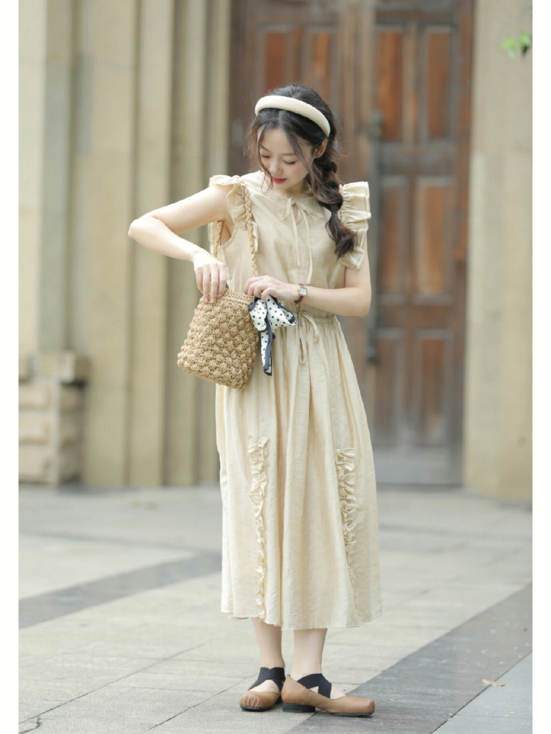 法式长裙的特点图片