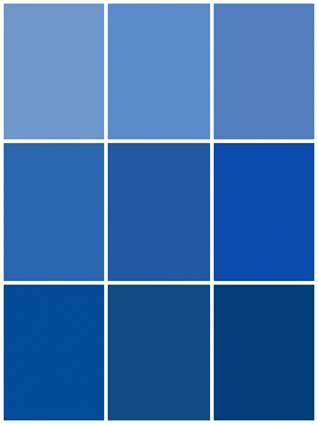 蓝色分为哪几种图片