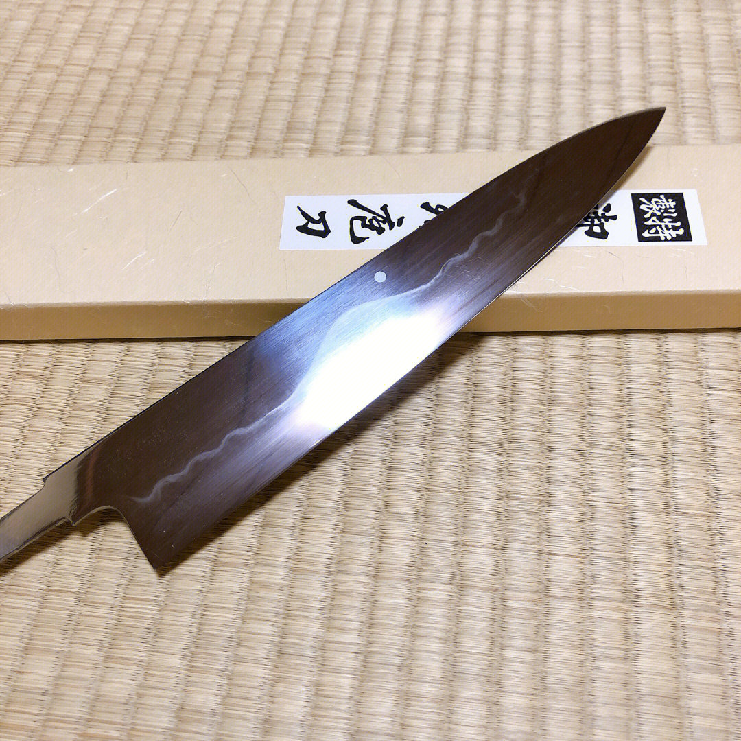 水本烧白一钢牛刀27cm