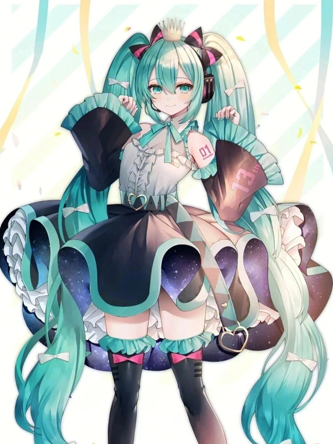 初音未来污洛天依图片