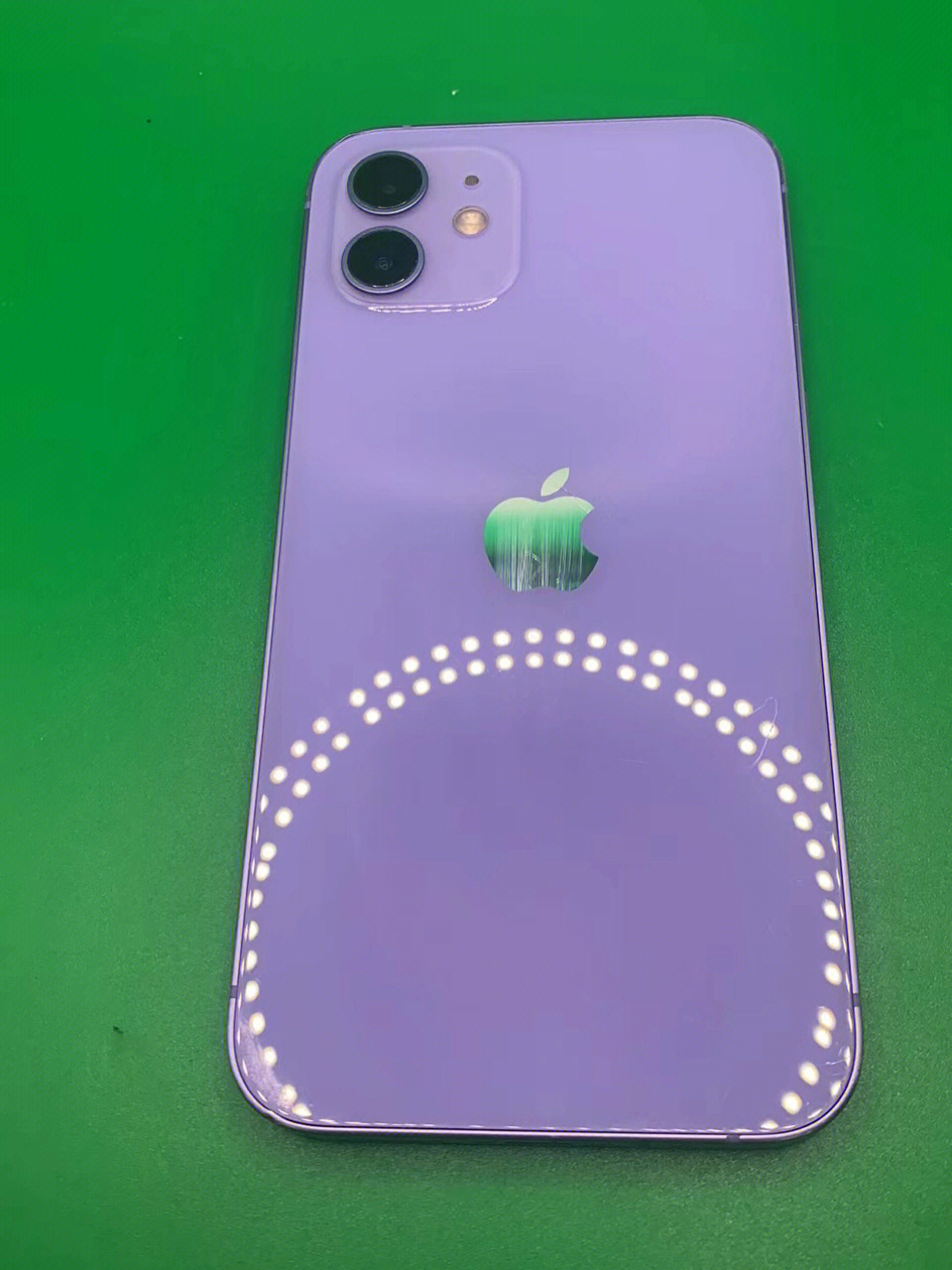 苹果12 国行 256g 仙女紫色 全原装不漏气 在保100天左右 电池96