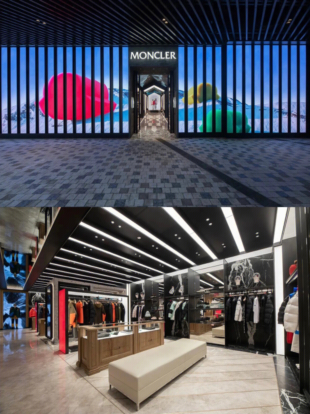 moncler上海前滩太古里精品店开幕