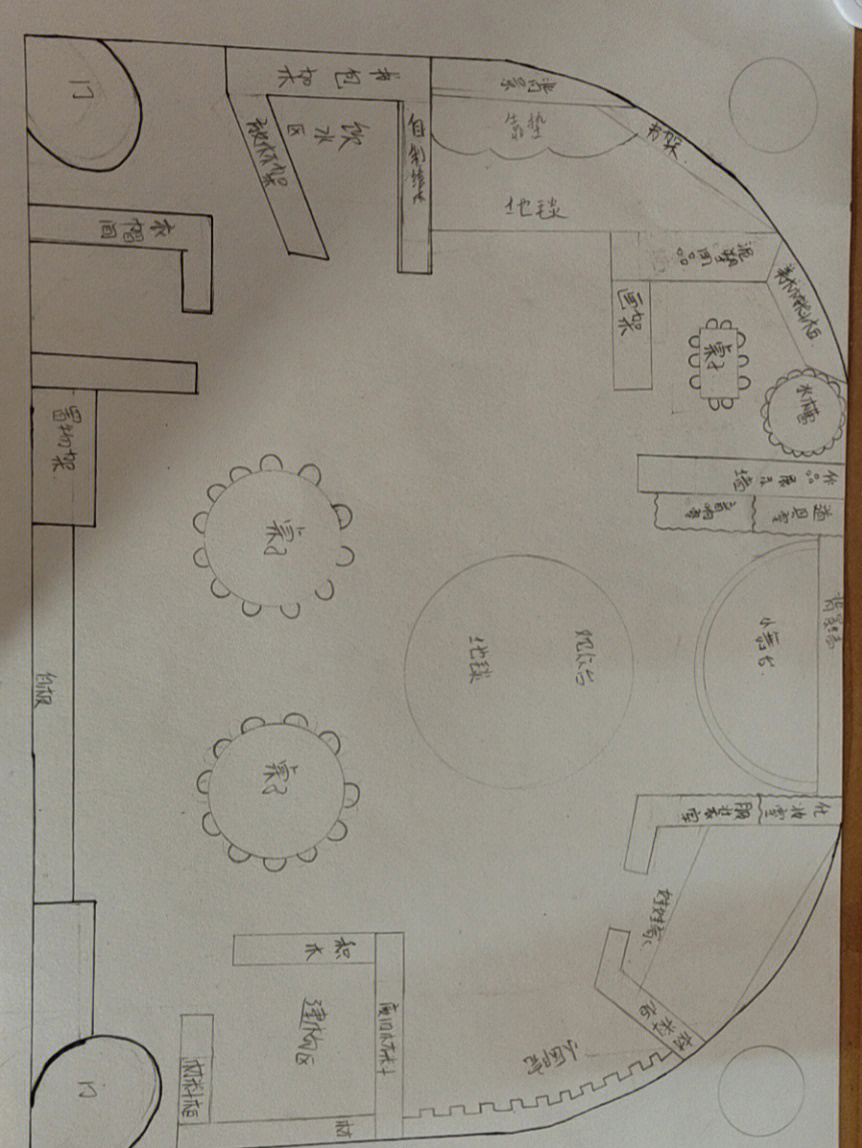 幼儿园活动室设计平面图
