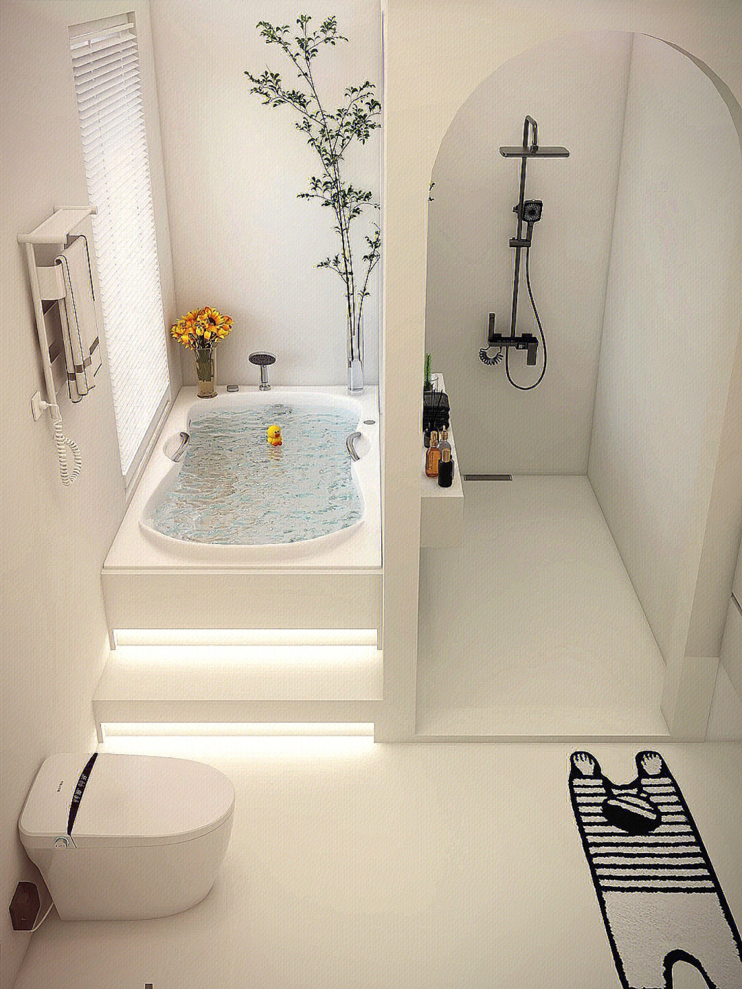 自制简易浴室图片