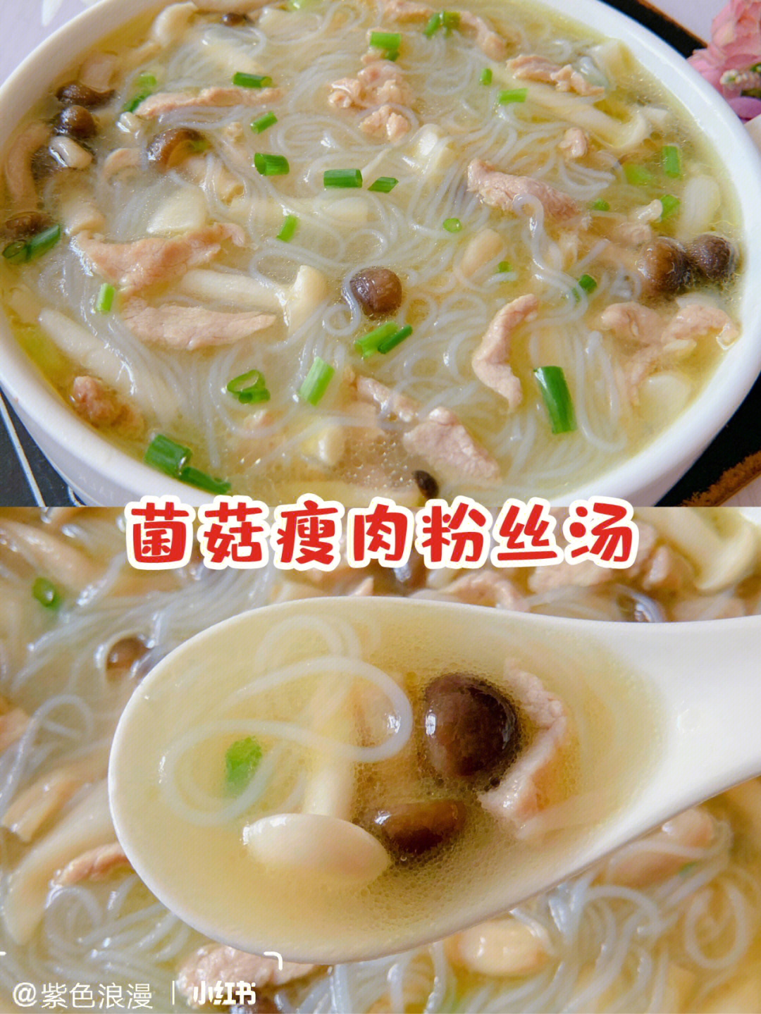 平菇瘦肉粉丝煲图片