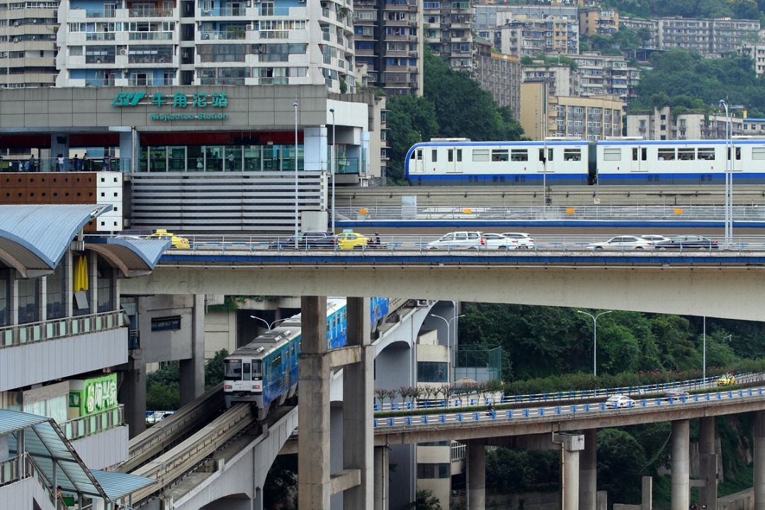 重庆单轨铁路图片