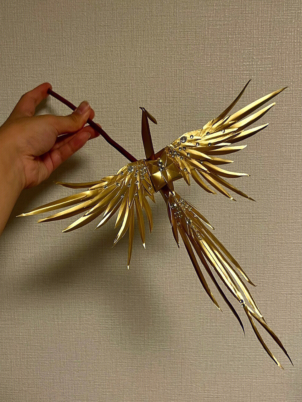 凤凰千纸鹤的折法图片