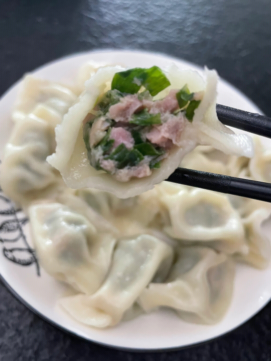 韭菜肉馅饺子07