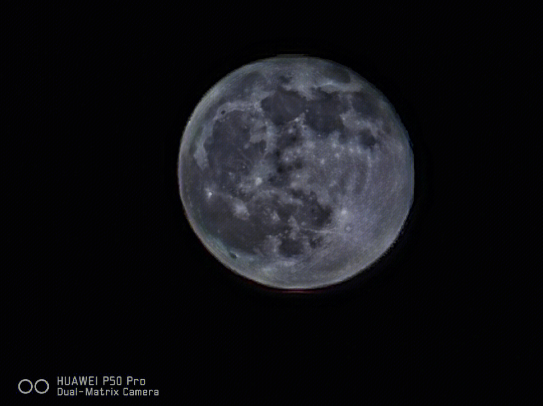 华为p50pro拍摄月亮图片