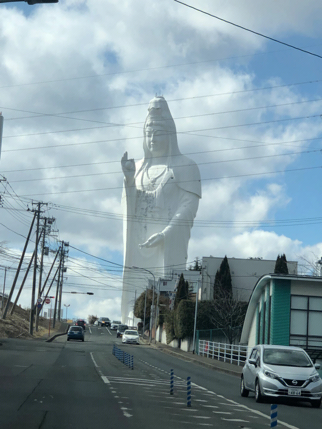 仙台大观音好吓人图片