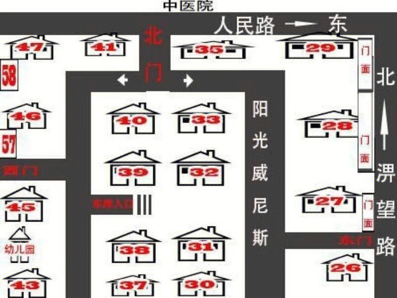 六安市小区楼栋地图