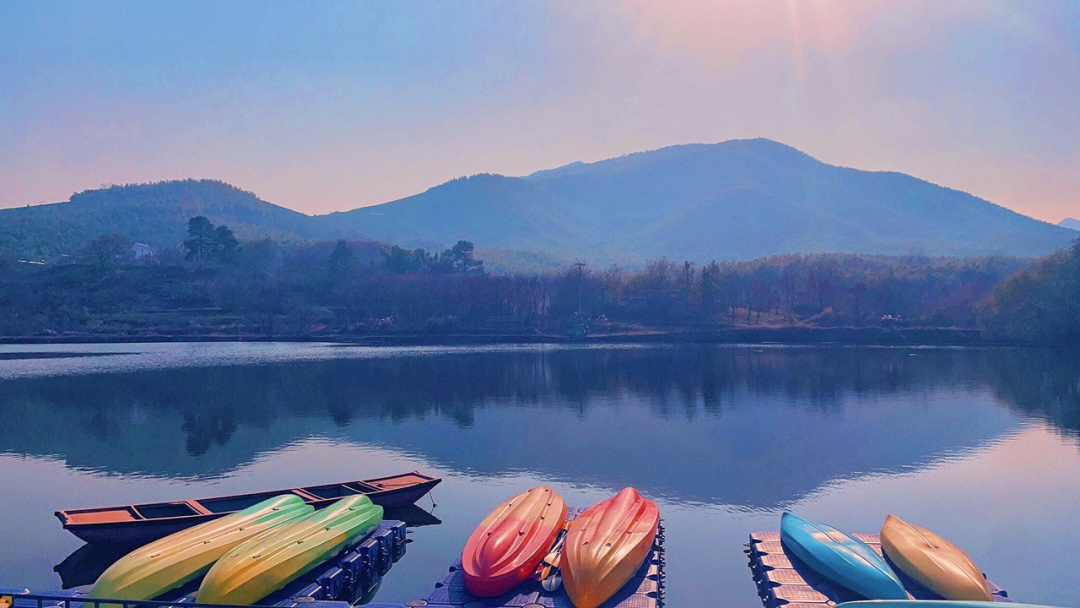 南山竹海秋季图片