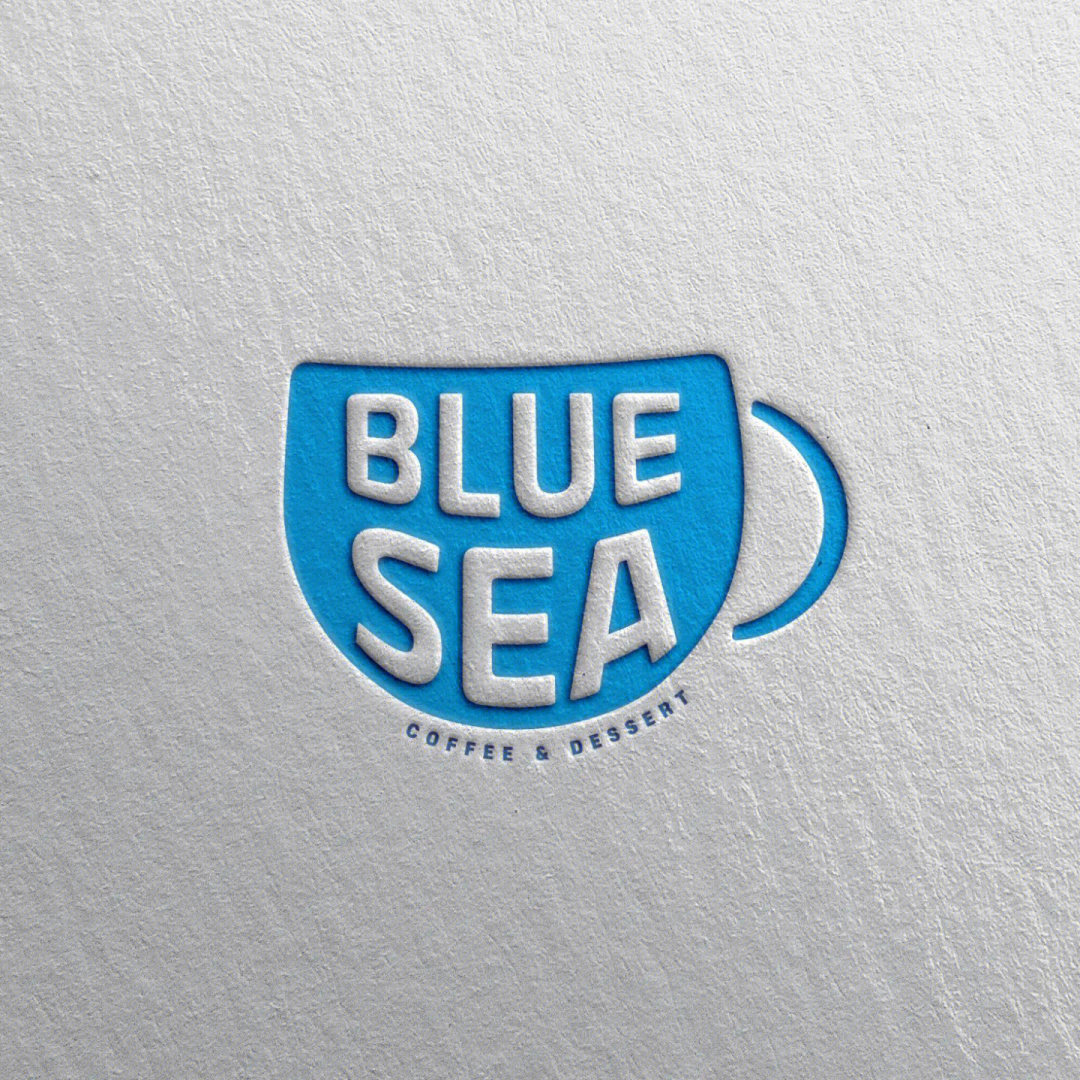 海边咖啡厅logo