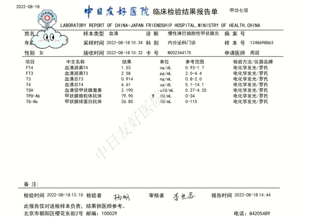 甲功五项查的是什么图片