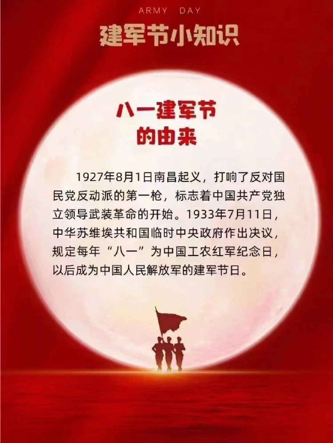 2021年8月1日建军节图片