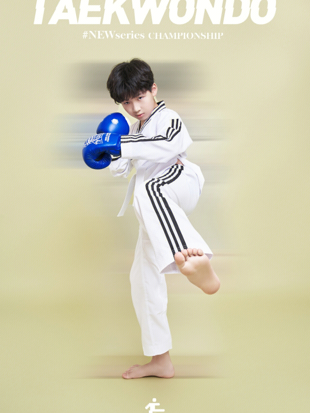 跆拳道肌肉少年图片