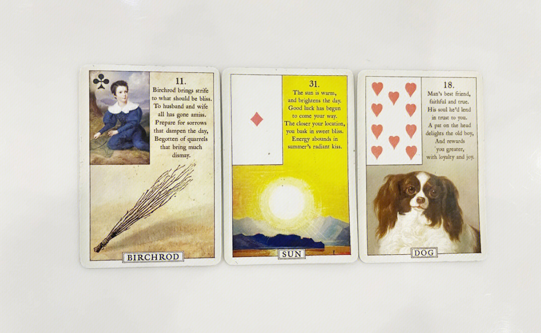 雷诺曼lenormand 分享"太阳"的实操小趣巧