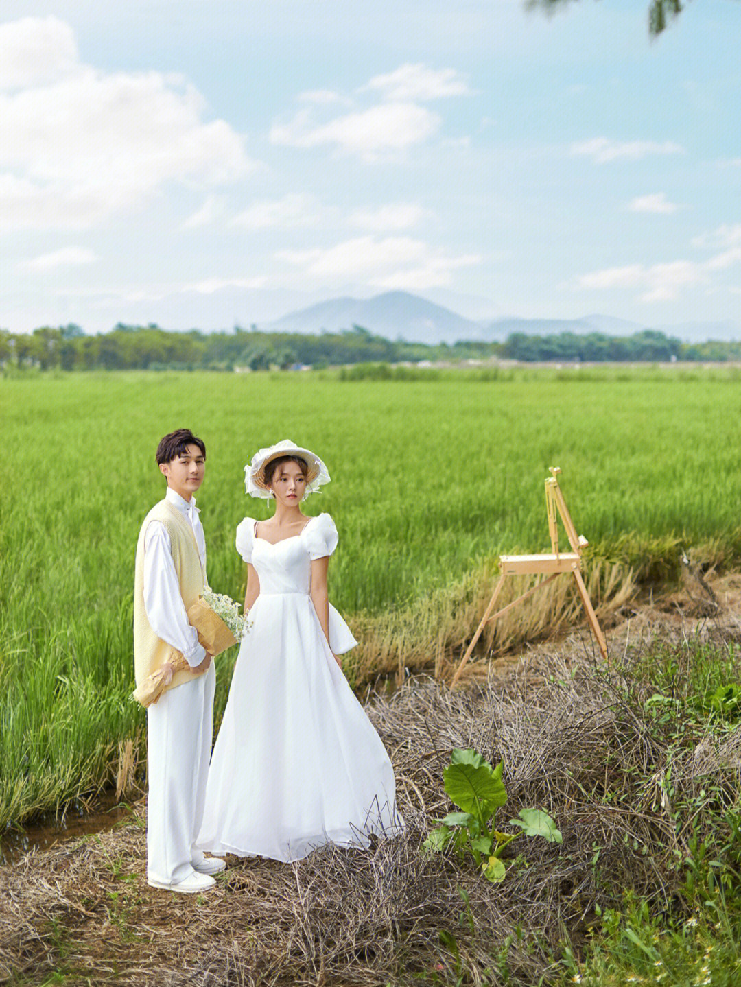 vwedding最新田园风婚纱照