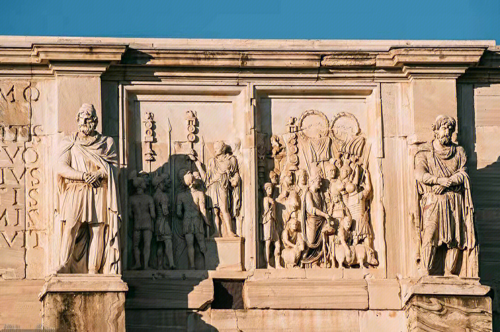 提图斯凯旋门浮雕图片