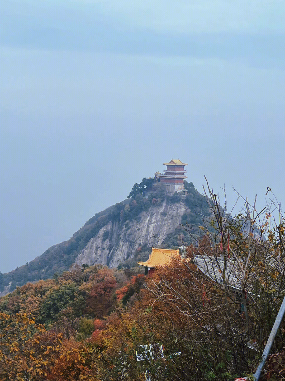 终南山南五台灵应台图片