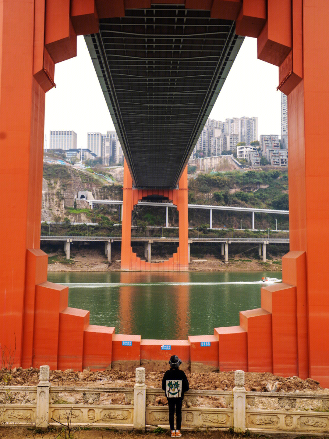 红岩村大桥拍照机位图片