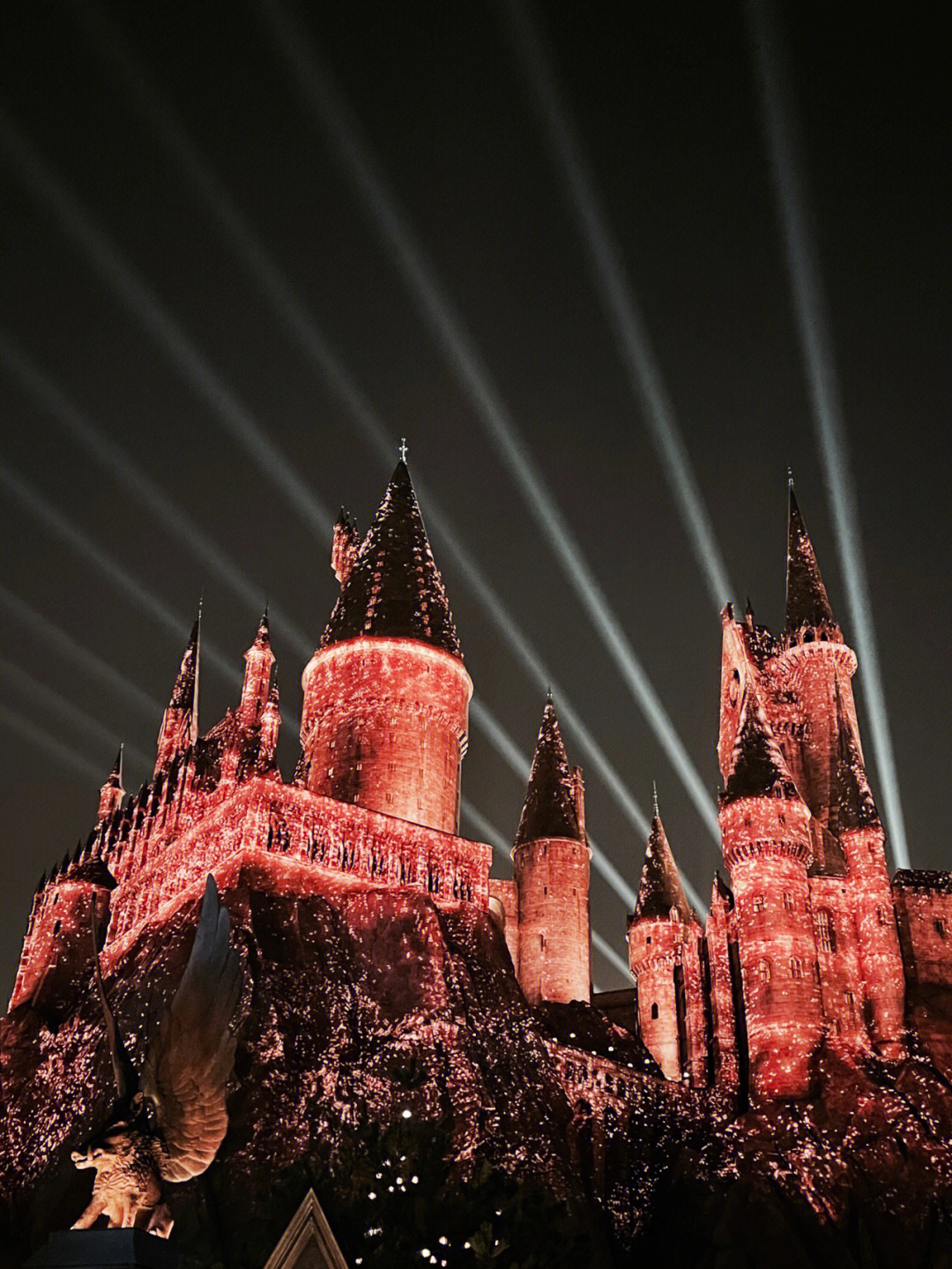北京环球影城霍格沃茨城堡的魔法世界
