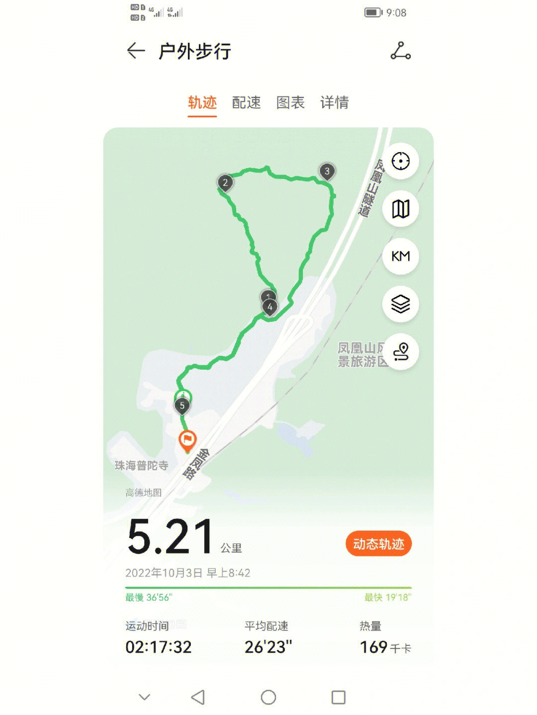 珠海凤凰山古道路线图片