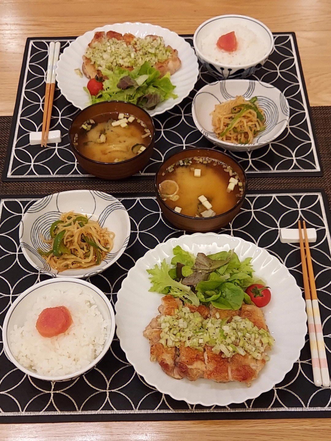 晚饭吃啥好呢焼き鶏肉のねぎ塩挂け