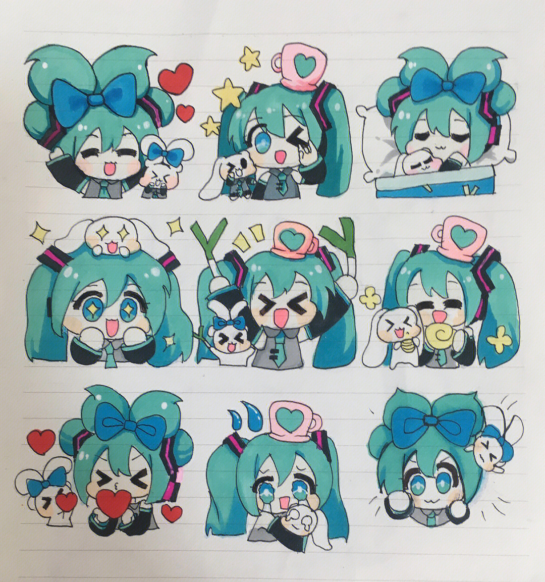 初音未来表情包