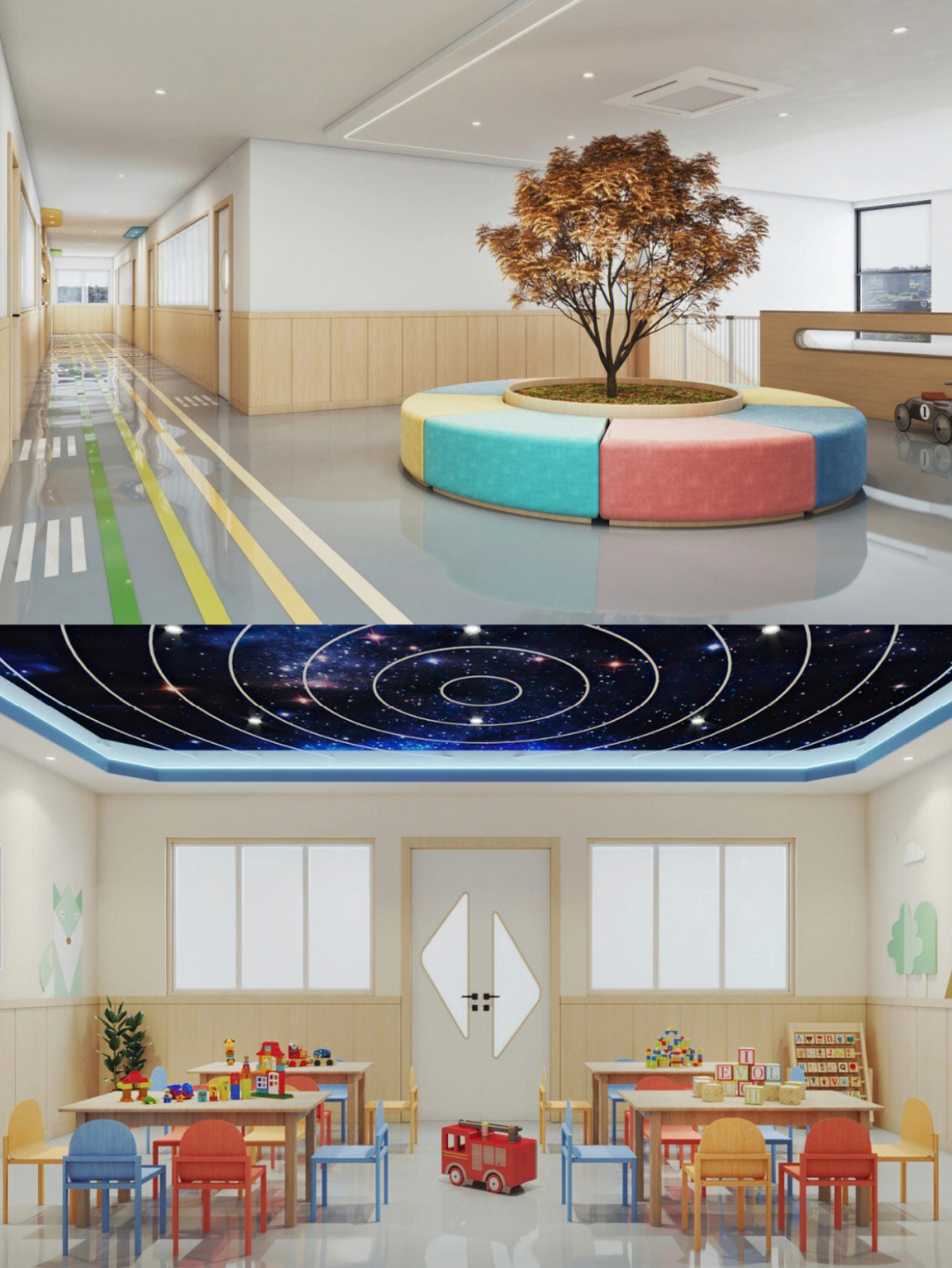 儿童欢乐谷幼儿园空间设计项目分享