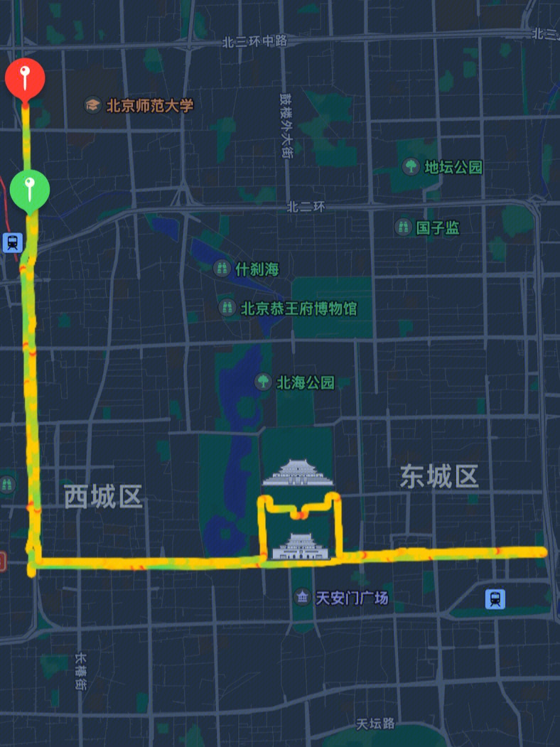 打算下周末去骑一趟中轴线来回,有一起的吗#北京骑行#骑行#长安街
