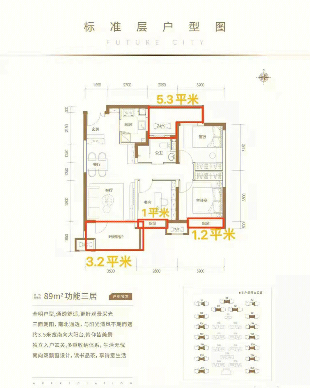 涿州中冶未来城户型图图片