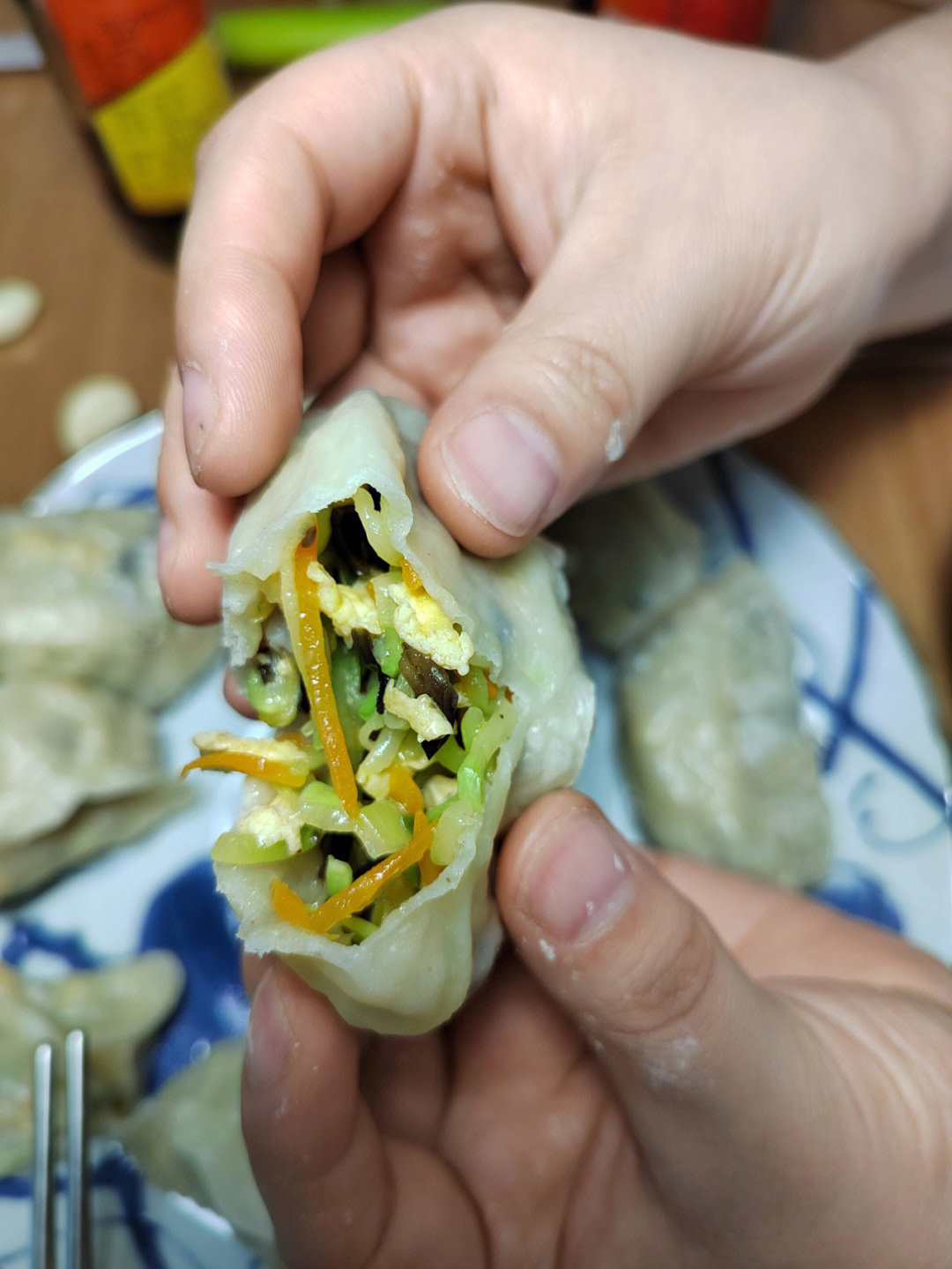 素饺子馅100种食谱图片