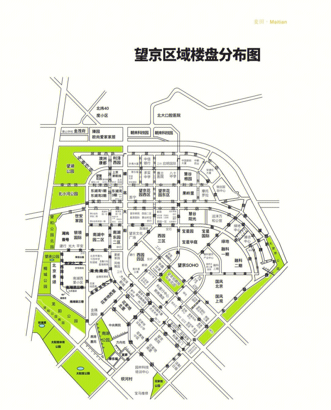 北京望坛小区规划图图片