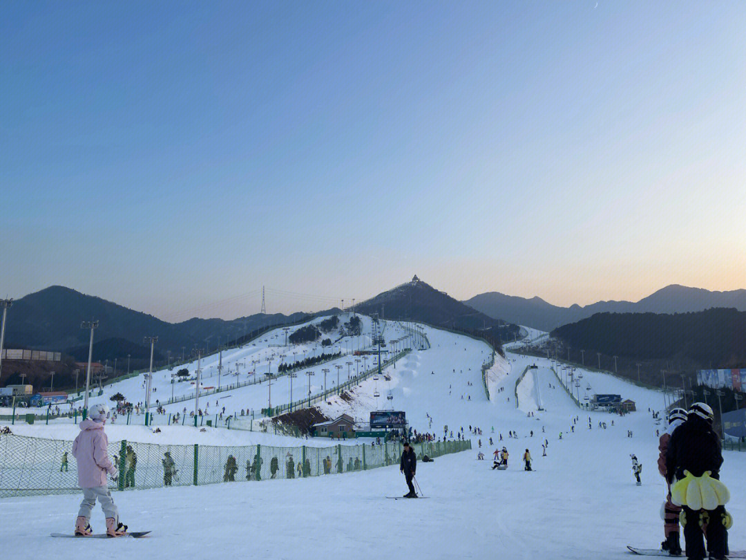 南山滑雪场 雪道长度图片