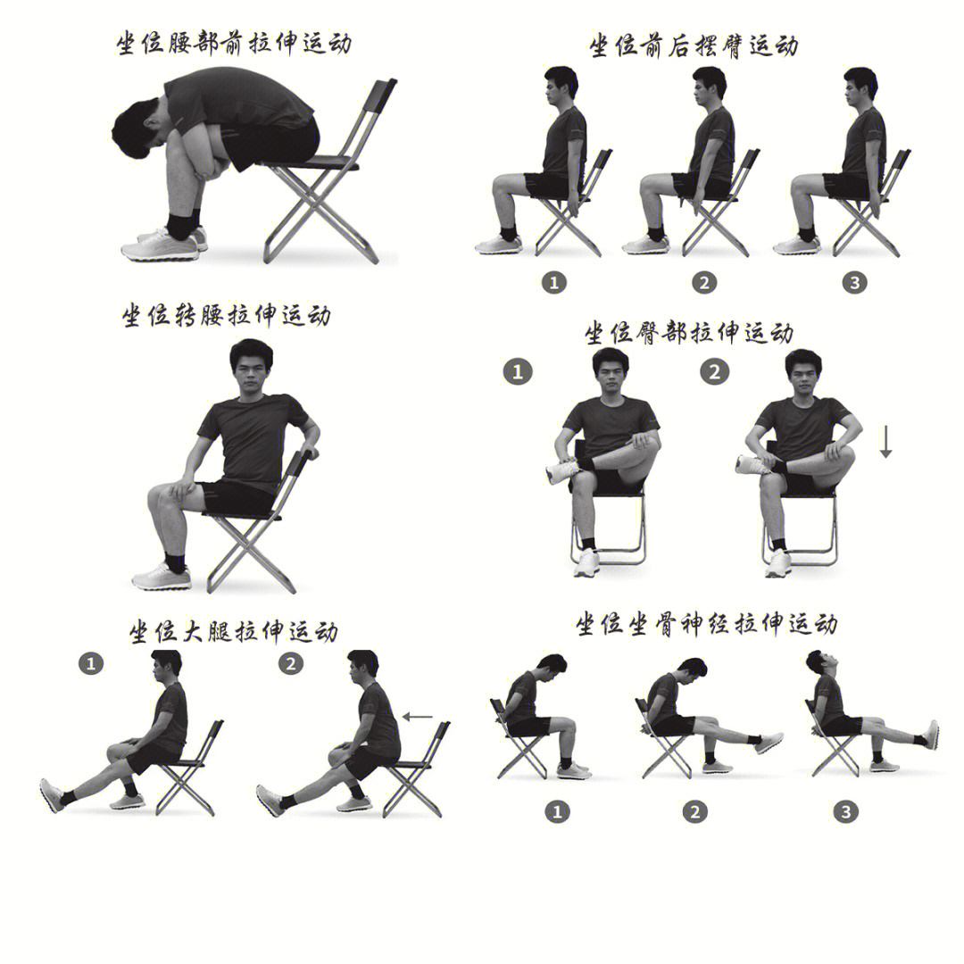 坐位训练方法图图片