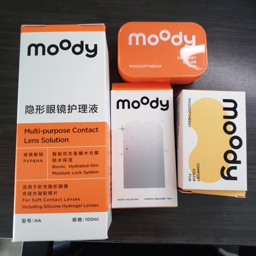 moody美瞳透氧量图片