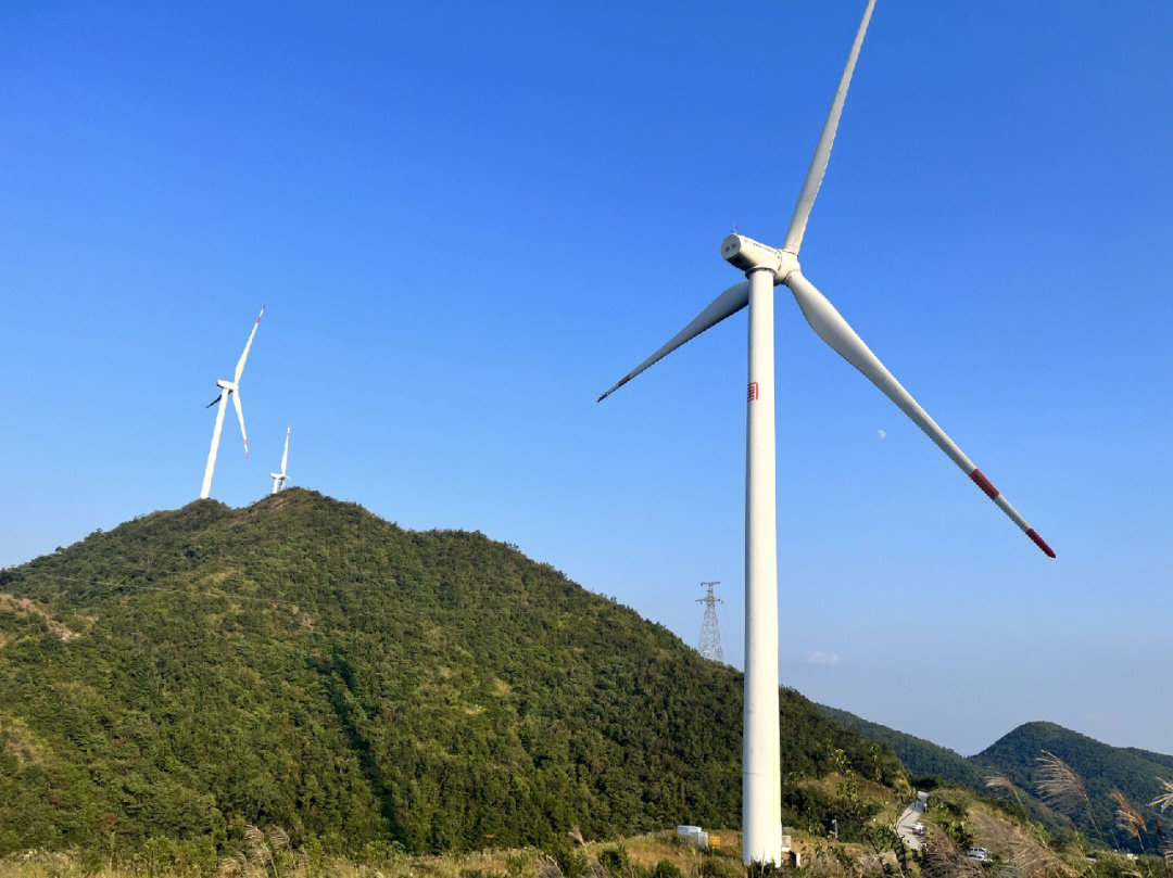 文笔山大风车旅游区图片