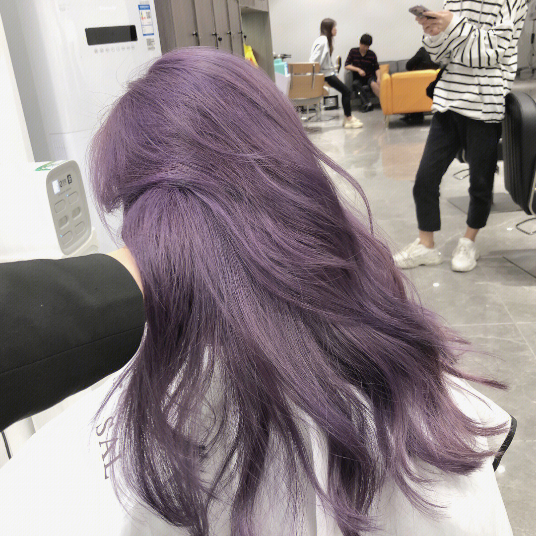 仙女最爱的发色薄藤紫