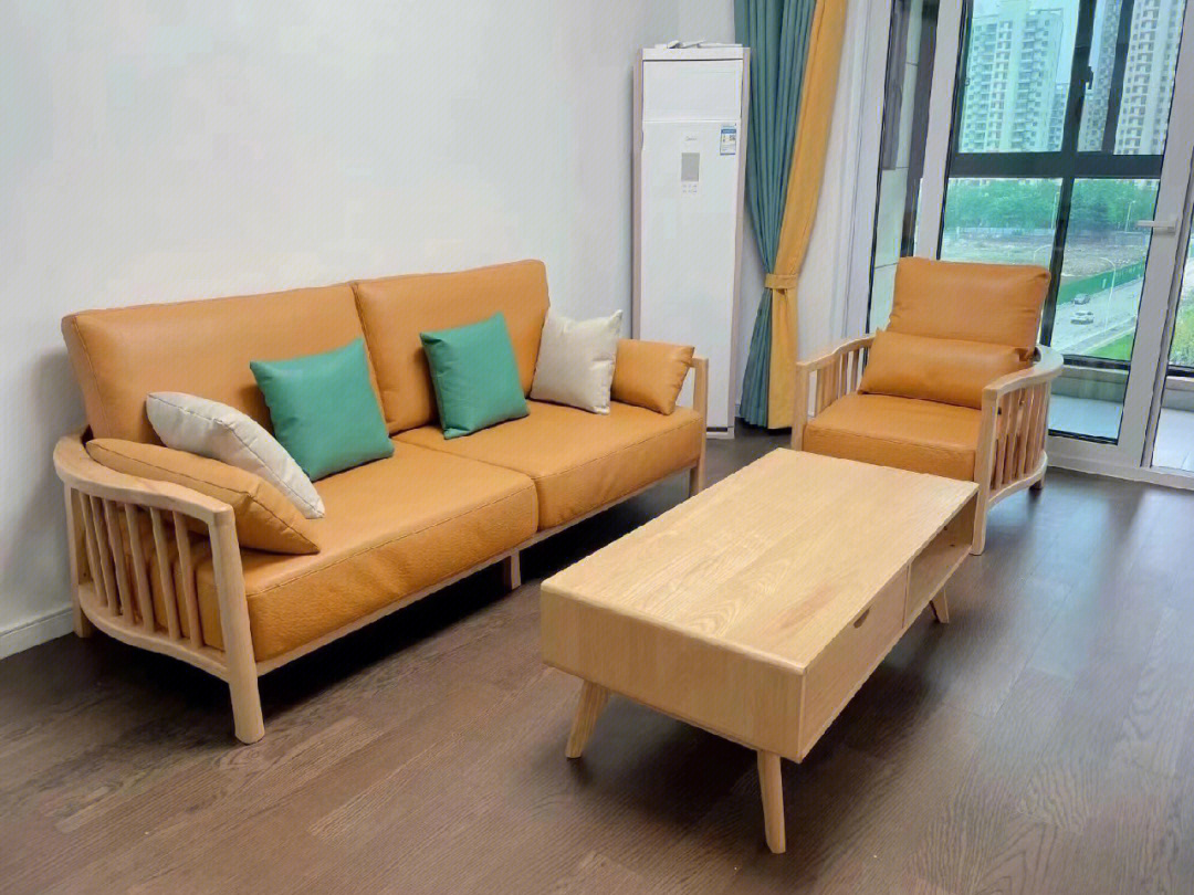 小户型也可以拥有舒适的沙发直排沙发