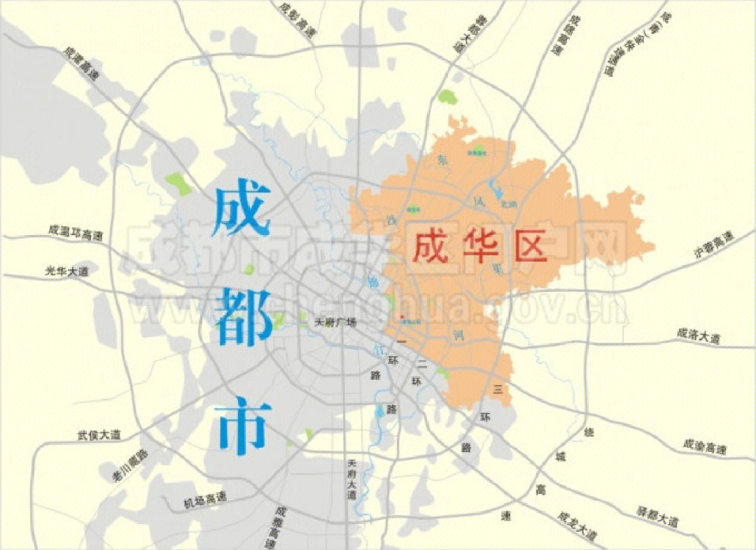 成华区由来成华区,隶属于四川省成都市,是成都老五区之一,位于成都市