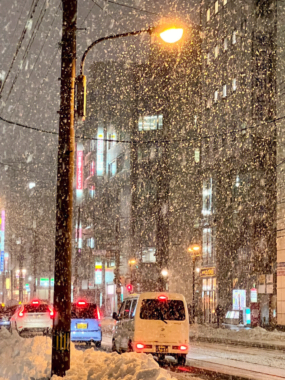 札幌下雪图片