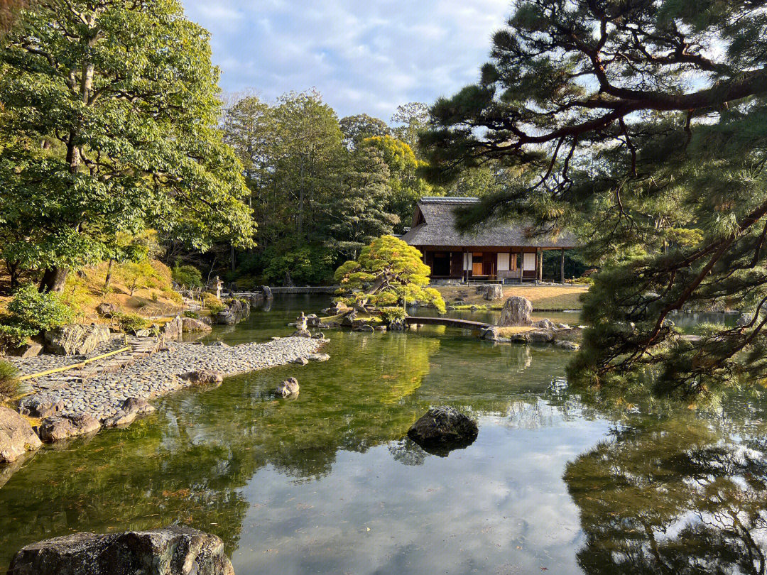 京都日式美学日本庭院之美桂离宫