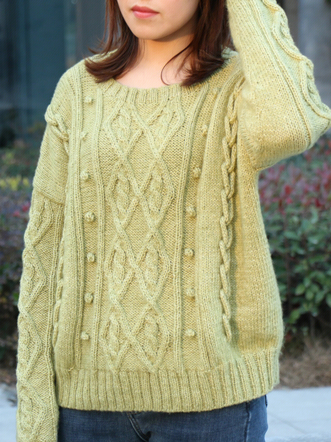 成年女士毛衣编织方法图片