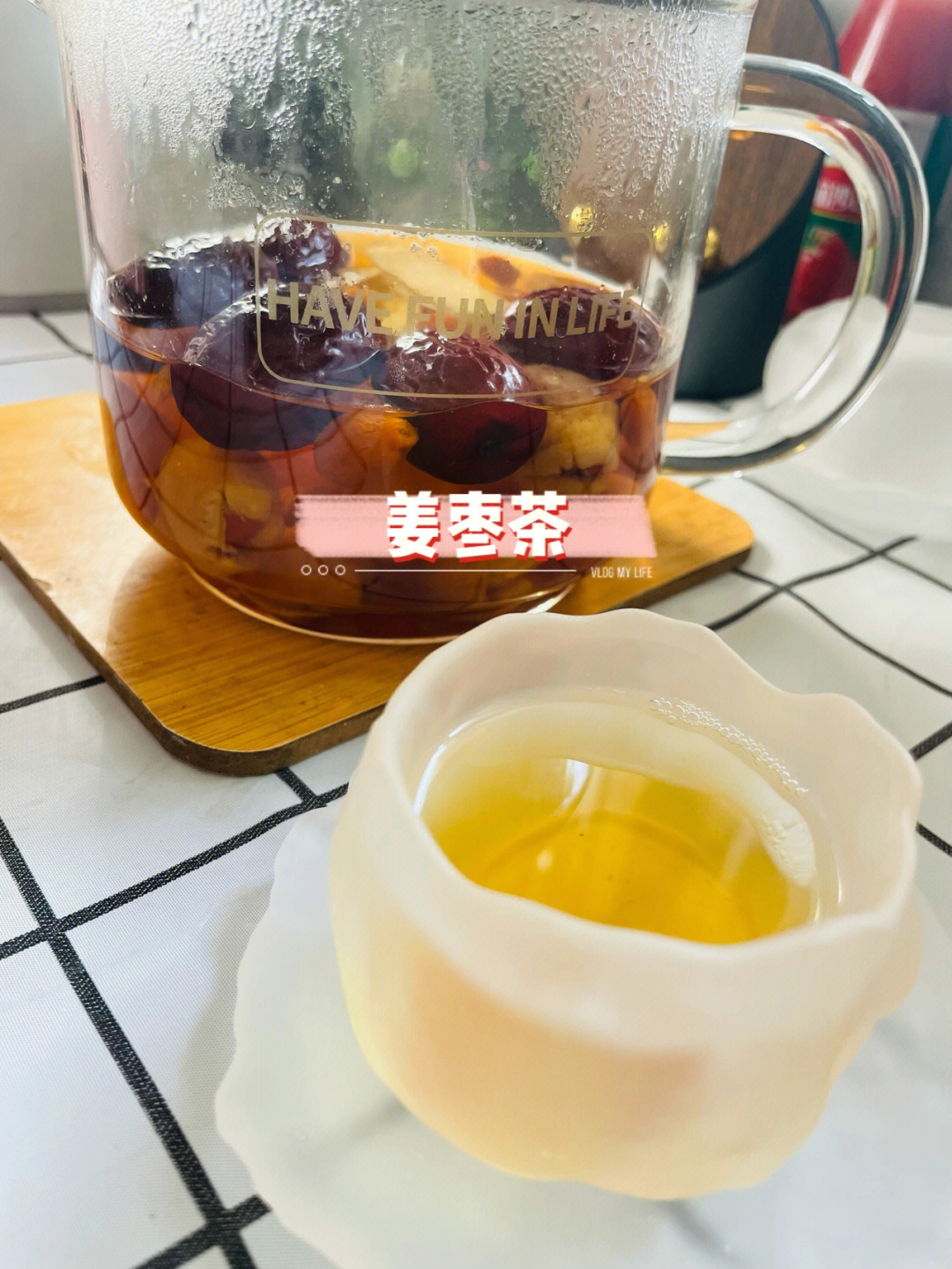 霸道姜枣茶图片