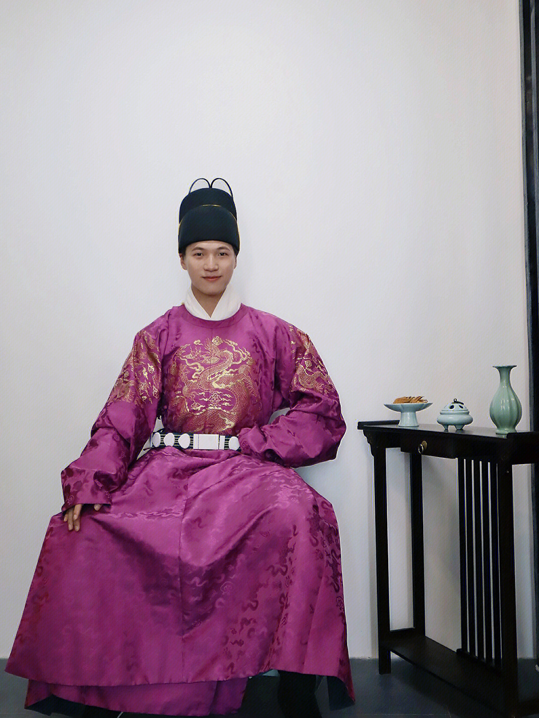 朝鲜衮龙袍图片